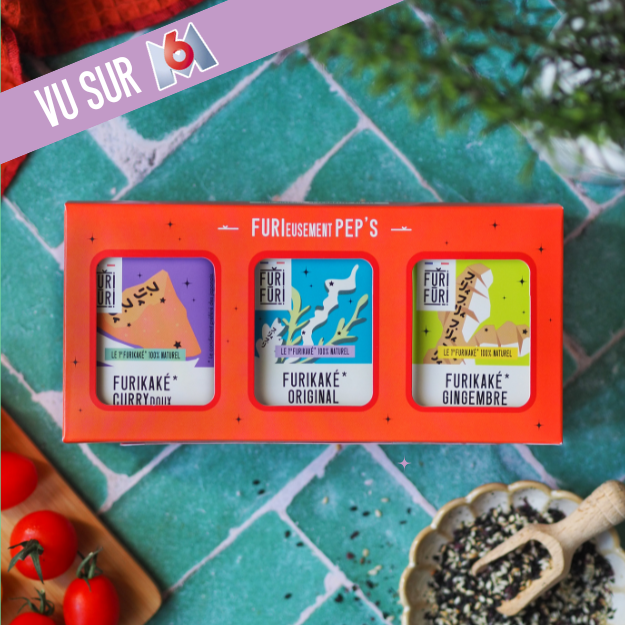 COFFRET PEP'S - Alternative au sel - Condiment sésame & algues